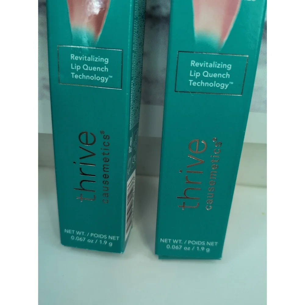 NIB LOT 2 MARISSA & SUZY💚Thrive Causemetics Empower Ultra Gloss Lip Serum Mauve